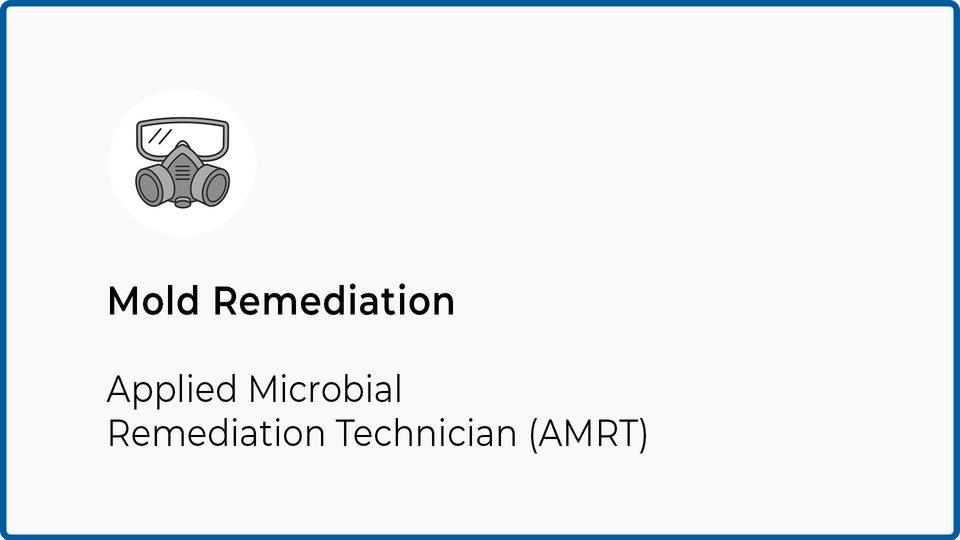 IICRC Water Restoration Technician (WRT)